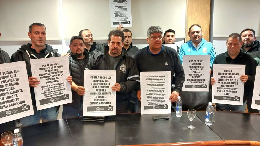 Pablo Moyano respald� la resistencia del Sindicato del Neum�tico contra despidos