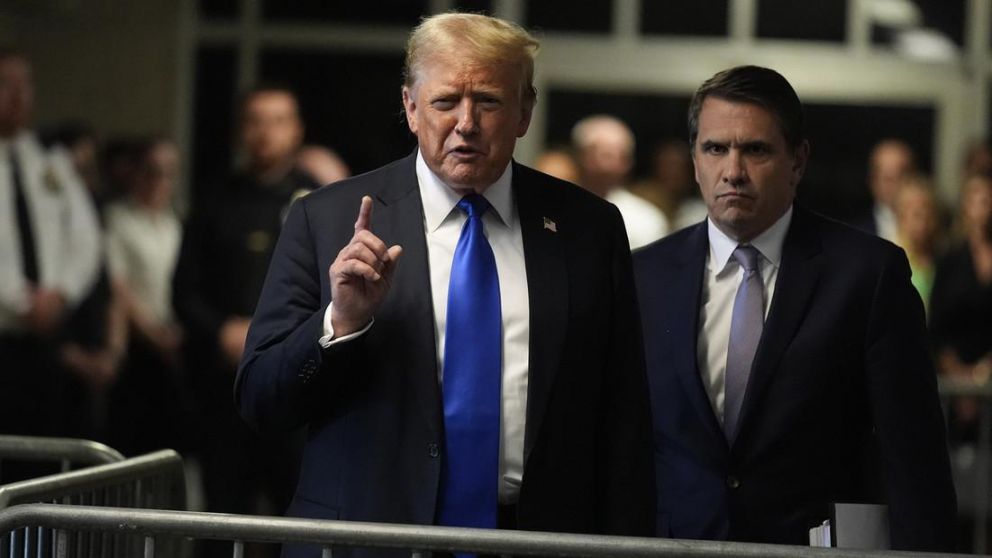 Trump se convirtió en el primer expresidente estadounidense en ser declarado culpable de un delito