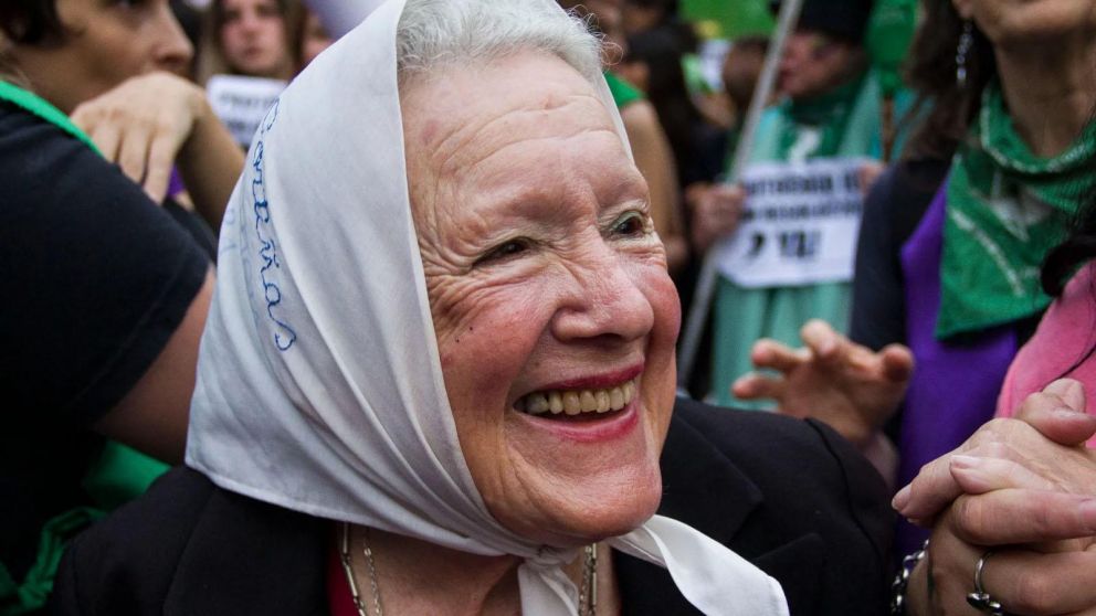 "Norita" Cortiñas falleció a sus 94 años (Archivo).