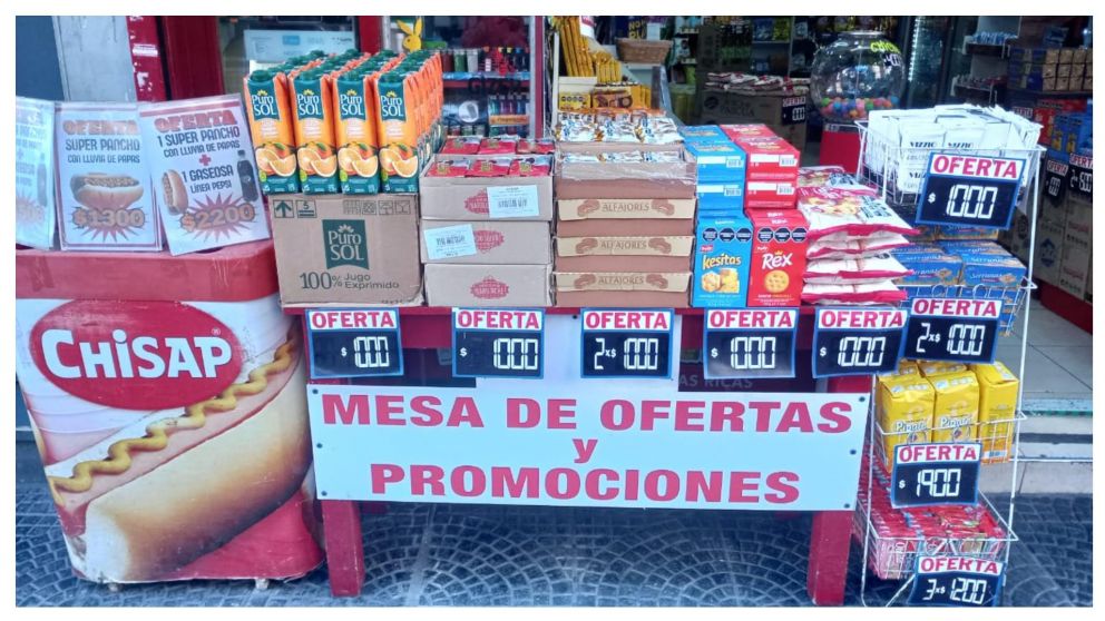 Las ventas de los kioscos cayeron hasta un 30% en lo que va del año (Gentileza Claudio Páez).
