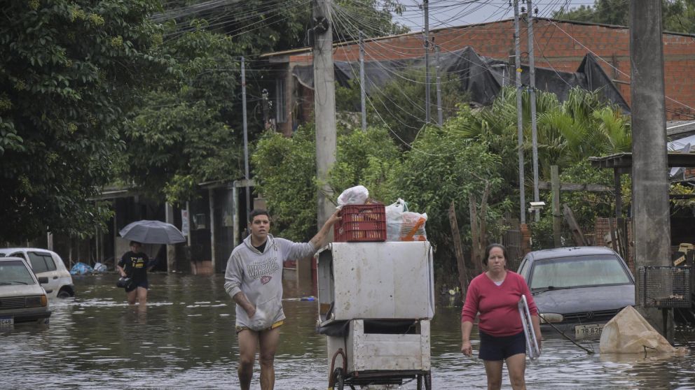 Miles de personas perdieron su techo por la inundación