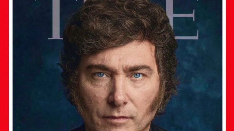 Por qué ubicaron a Milei en la tapa