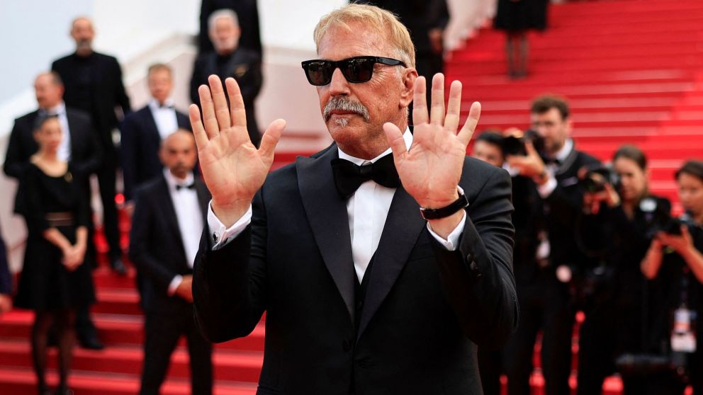 Kevin Costner dio el presente en Cannes