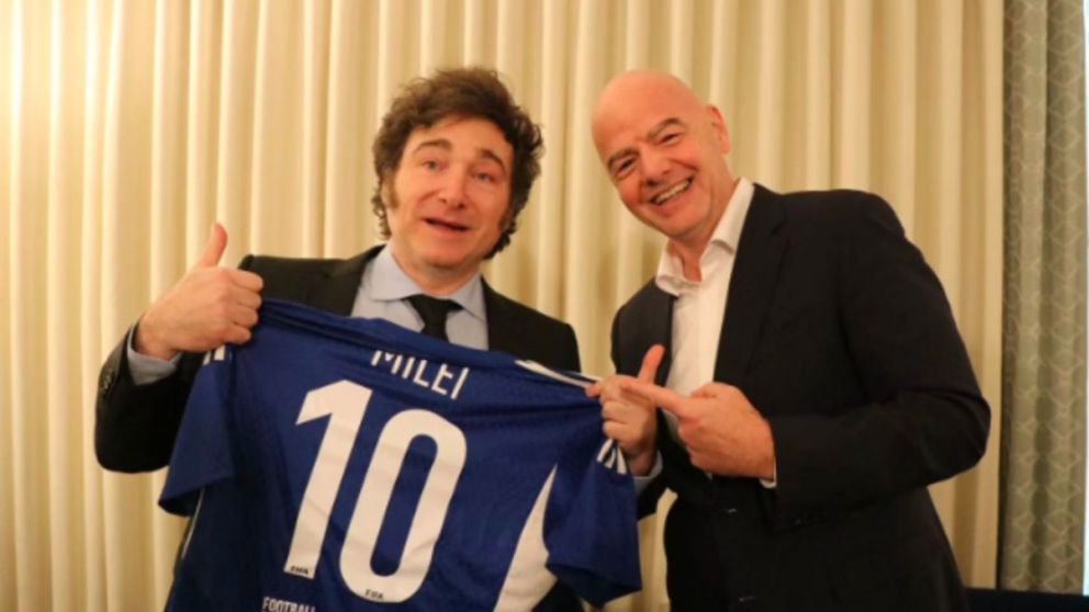 Agenda en EEUU: Milei tuvo una reunión con Infantino
