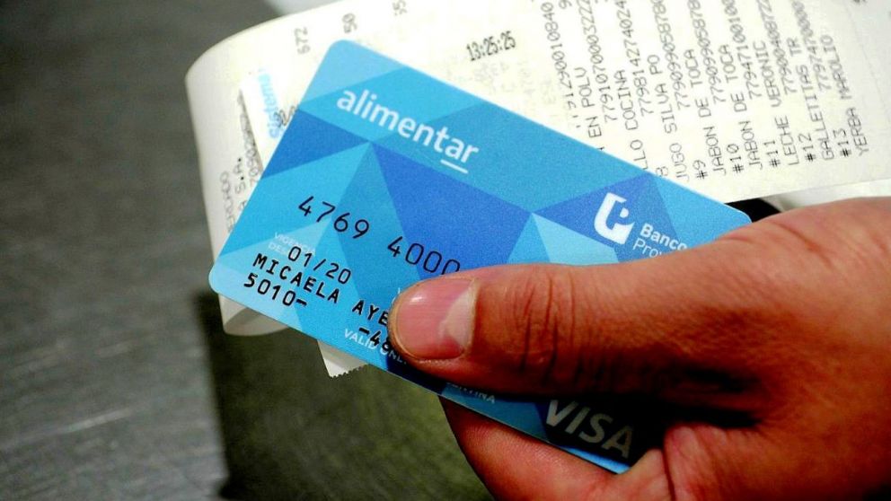 La Tarjeta Alimentar forma parte de un programa destinado a apoyar la nutrición de las familias,