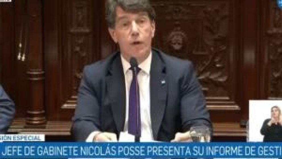 El jefe de Gabinete confirmó -en el Informe de Gestión que brindó este miércoles en el Congreso de la Nación- que se está negociando con la UTE contratista el reinicio de las obras "a la mayor brevedad posible". Y agregó que, "de llegarse a los acuerdos