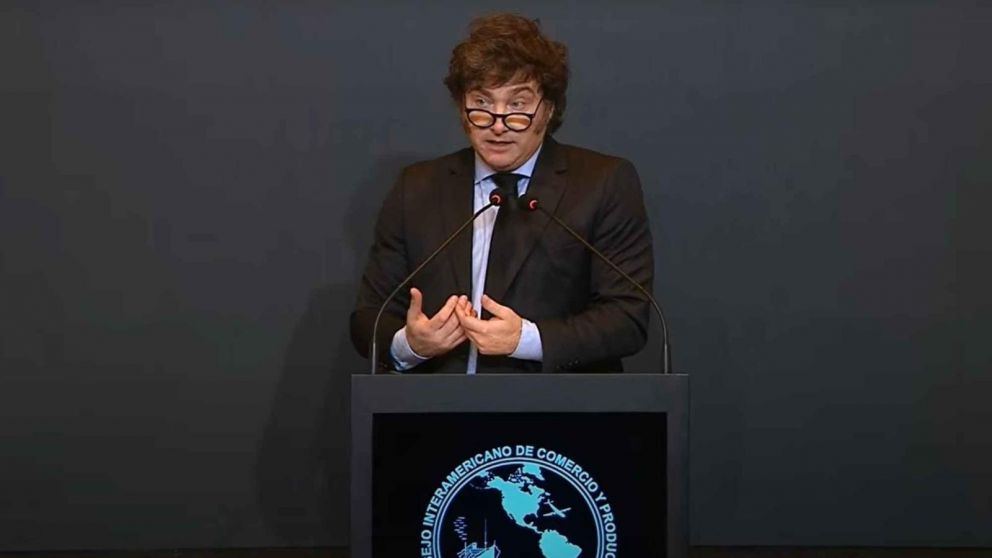 "Está en nuestros planes abrirlo lo más rápido posible", dijo Milei hoy