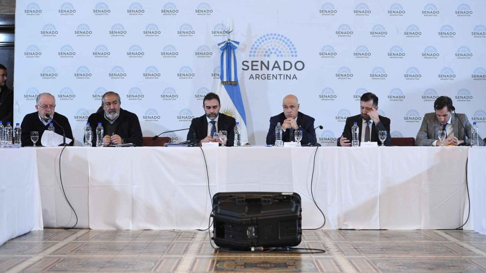 Contin�a el debate en el Senado por la Ley �mnibus y el paquete fiscal, esta vez con la CGT