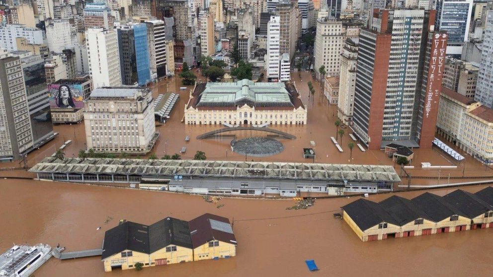 Grandes zonas del estado siguen bajo el agua