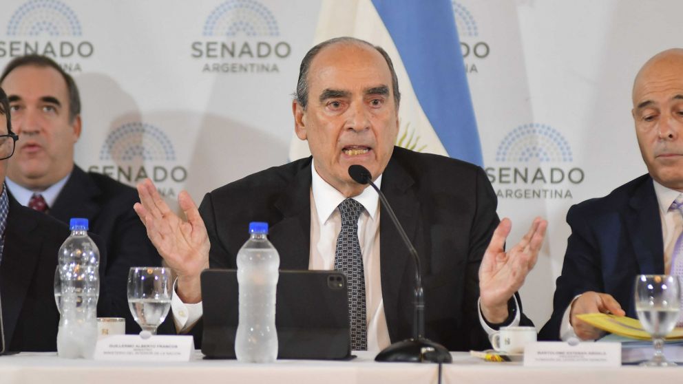 El ministro Guillermo Francos defendió el contenido de la ley Bases