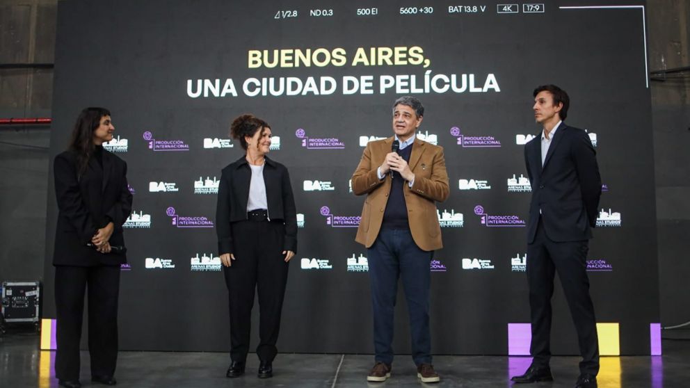 El jefe de Gobierno porte�o, Jorge Macri, presento BA Producci�n Internacional