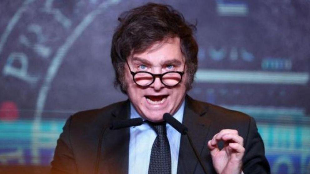 Javier Milei celebr� los super�vits gemelos de marzo 2024