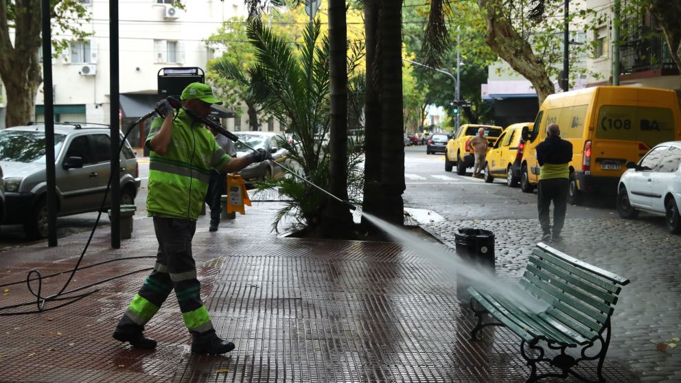 Los trabajos se realizaron en las zonas del Cementerio de la Recoleta, la Plaza Serrano y el Parque Las Heras