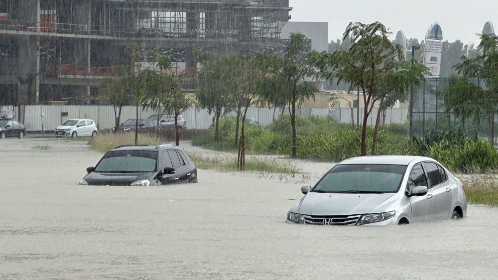 Inundaciones en Dubai