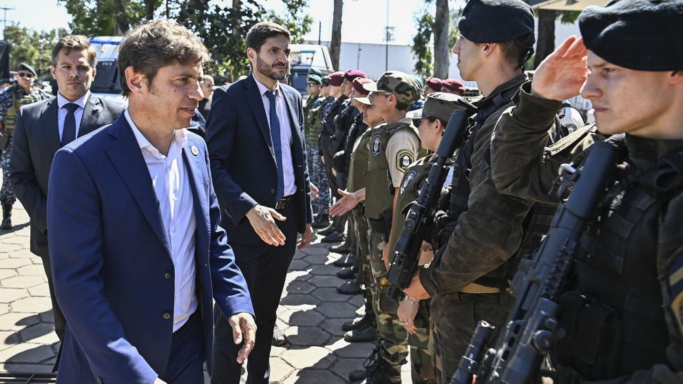 Kicillof y Pullaro cooperaran en la lucha contra el crimen organizado.
