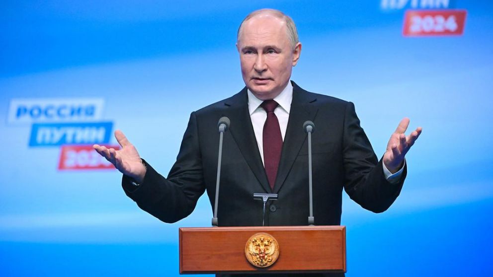 Putin gana la reelección con más del 87% de los sufragios