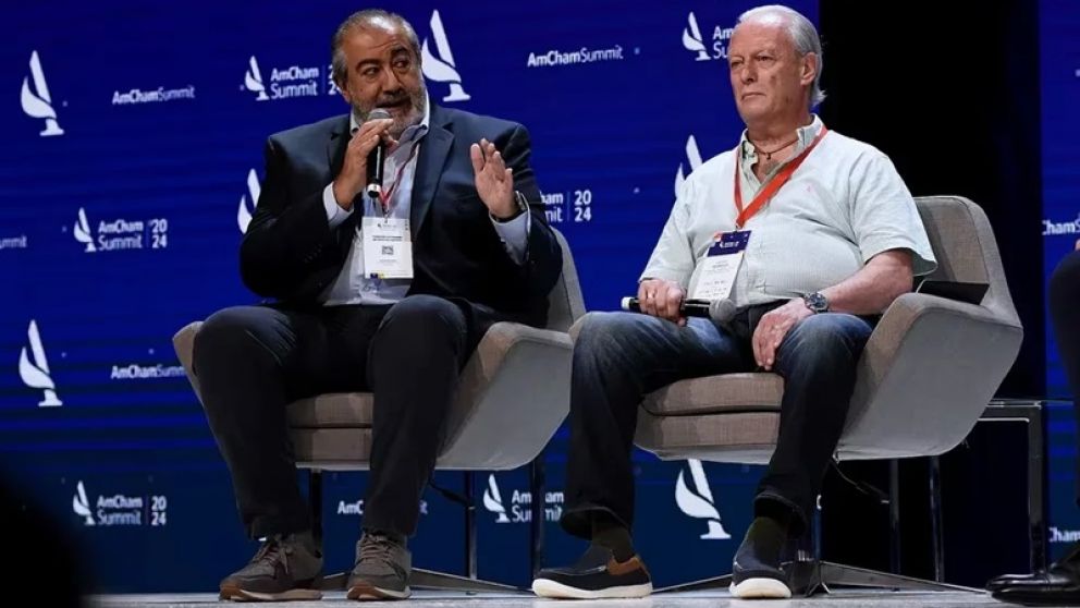Declaraciones de Héctor Daer y Andrés Rodríguez sobre la reforma laboral