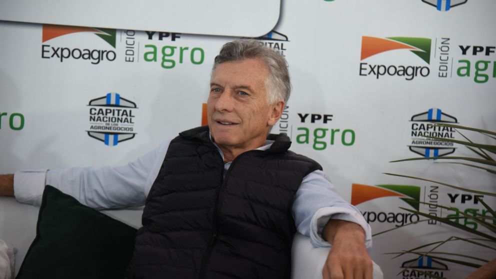 Mauricio Macri en Expoagro: “Hay que insistir con la baja de retenciones”
