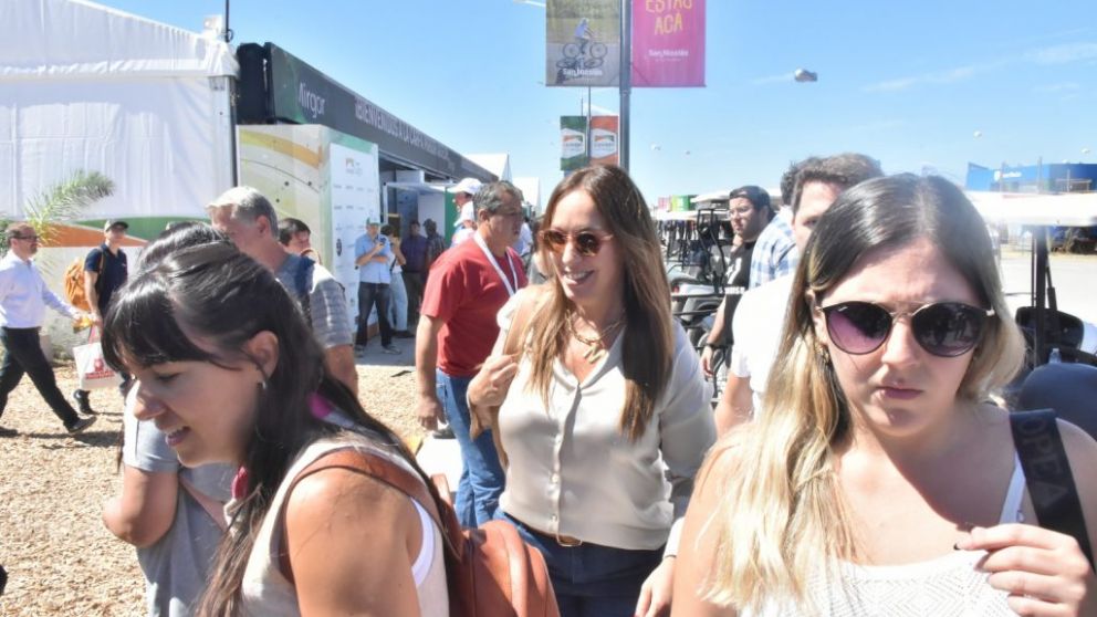 Vidal recorrió Expoagro 2024 en San Nicolás