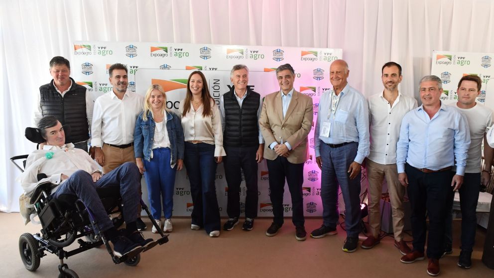 Jorge Macri visitó Expoagro y dijo que la Ciudad es "aliada estratégica" del campo