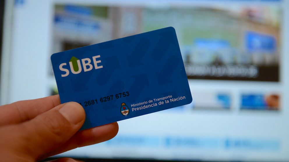 Cargar tarjeta SUBE