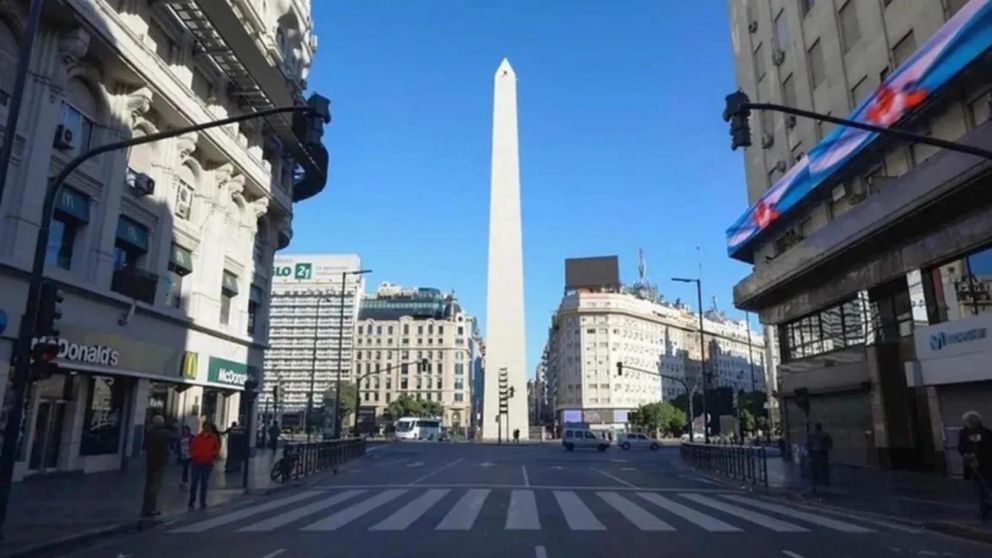 Calor, cielo despejado y sin lluvias en Buenos Aires, pero tormentas fuertes y alertas meteorológicas en varias provincias.