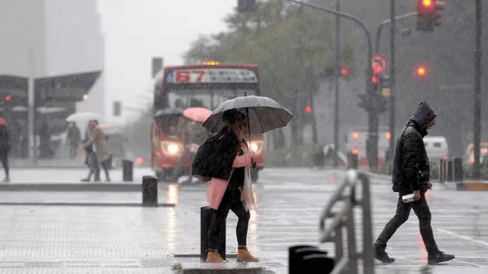 El período más inestable llegará entre la noche del lunes y la madrugada del martes