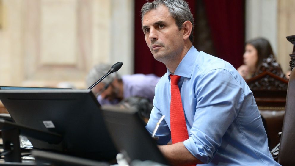 Menem en la Cámara de Diputados