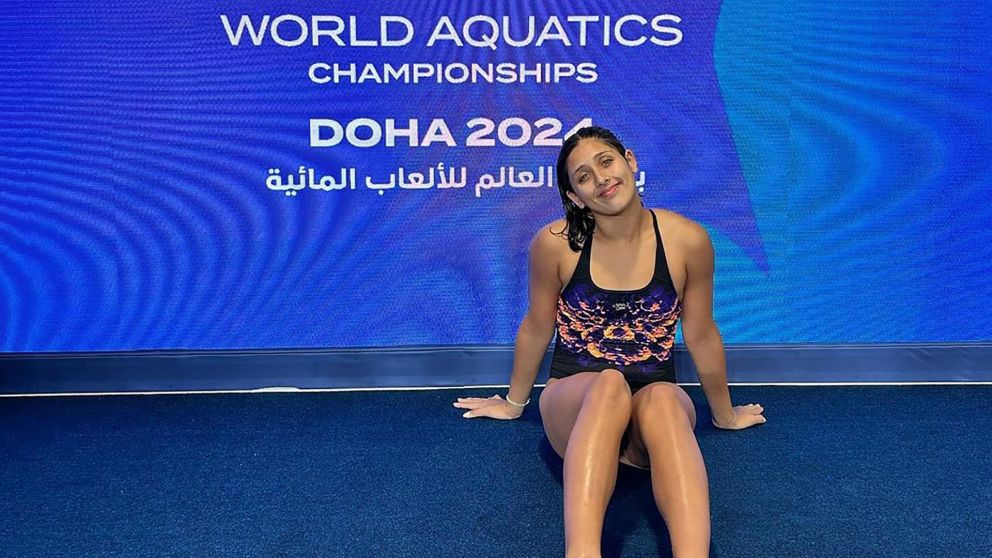 Agostina Hein  alcanz� la final en 800 metros libres en Doha
