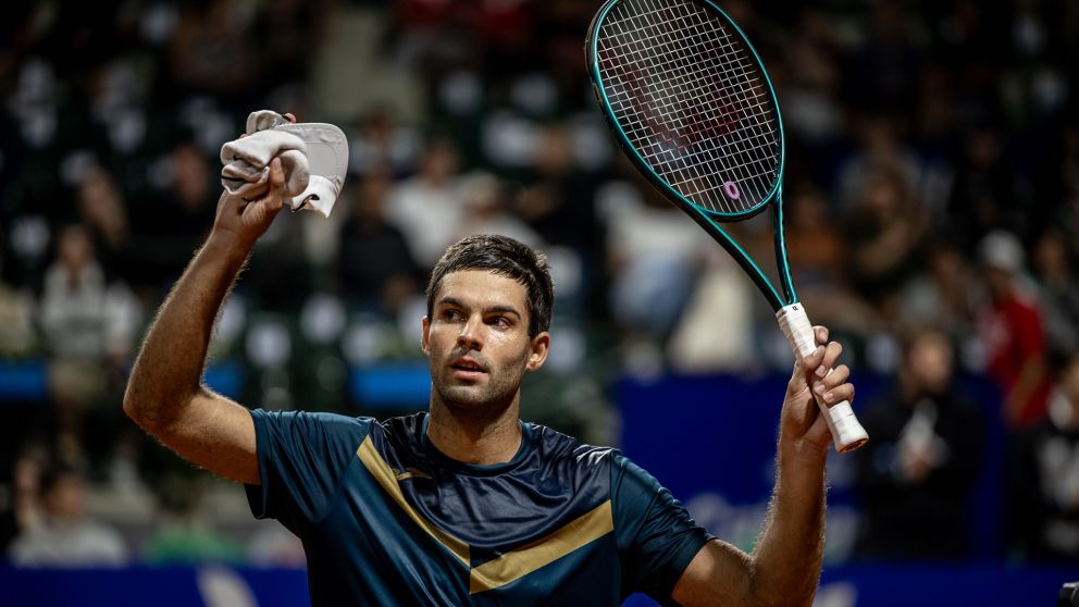 Facundo Diaz Acosta dio la primera sorpresa del torneo