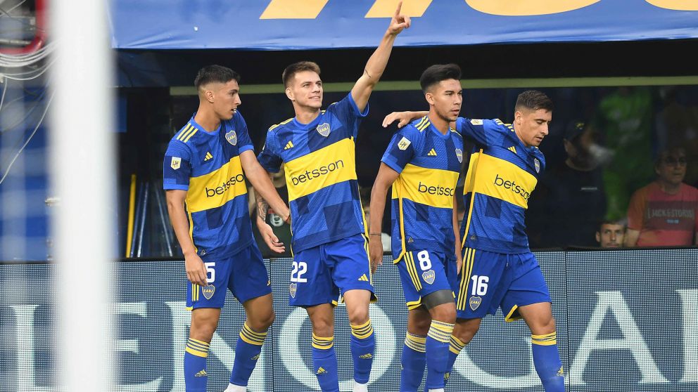 Boca le gana a Central Córdoba en la Bombonera