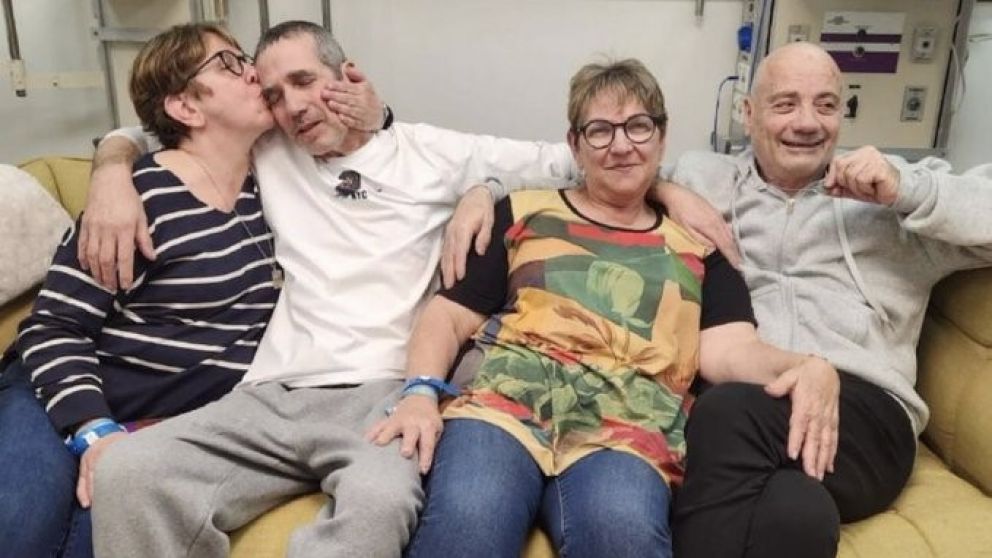 Los argentinos fueron liberados en un fuerte operativo militar