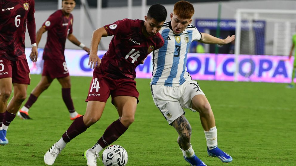 Argentina encontró el empate ante Venezuela y sueña con París 2024
