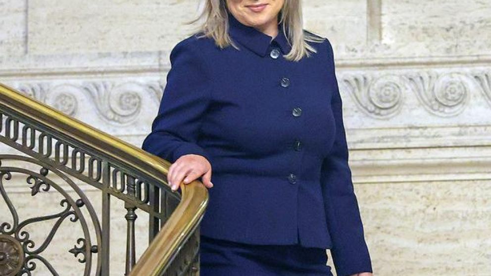 La primera ministra de Irlanda del Norte, Michelle O'Neill