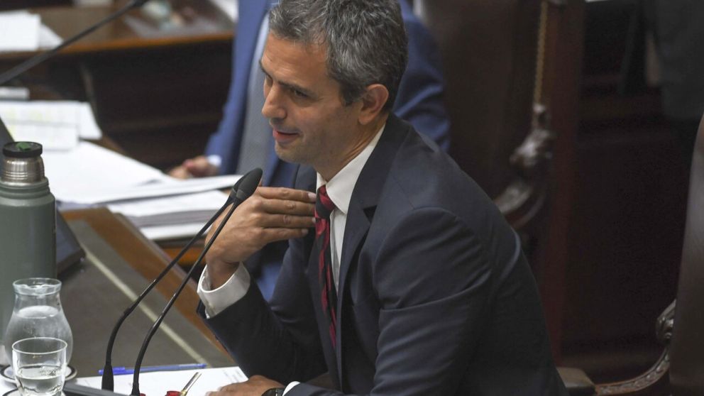 El presidente de la Cámara de Diputados, Martín Menem