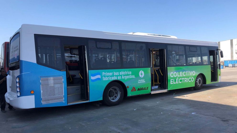 Un bus eléctrico con chasis de fabricación local comenzará a circular por el AMBA