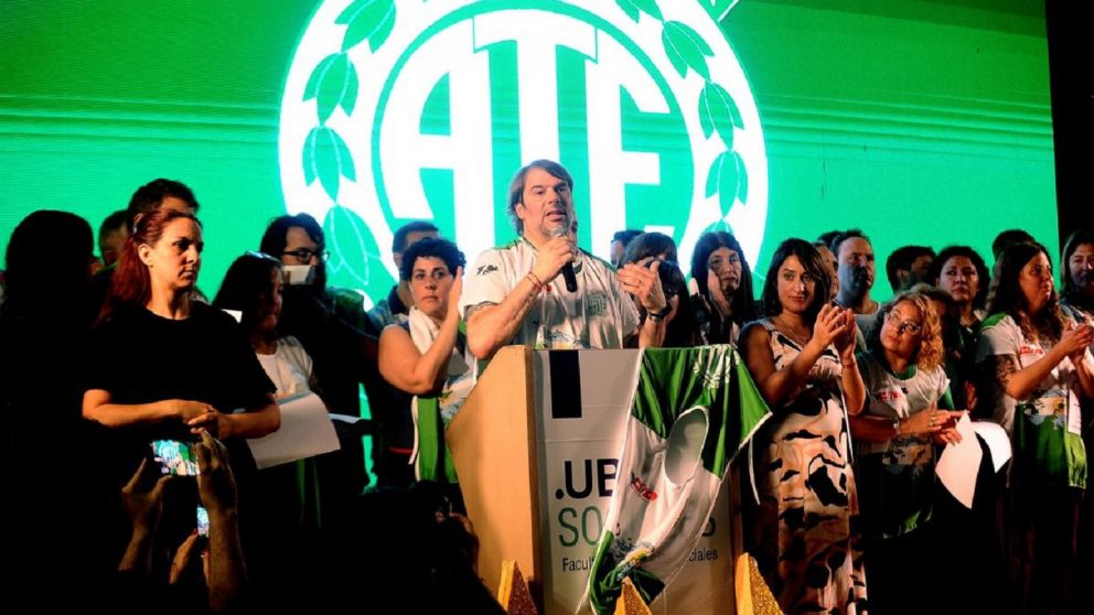 Daniel Catalano y Rodolfo Aguiar fueron los primeros dirigentes gremiales que salieron al cruce