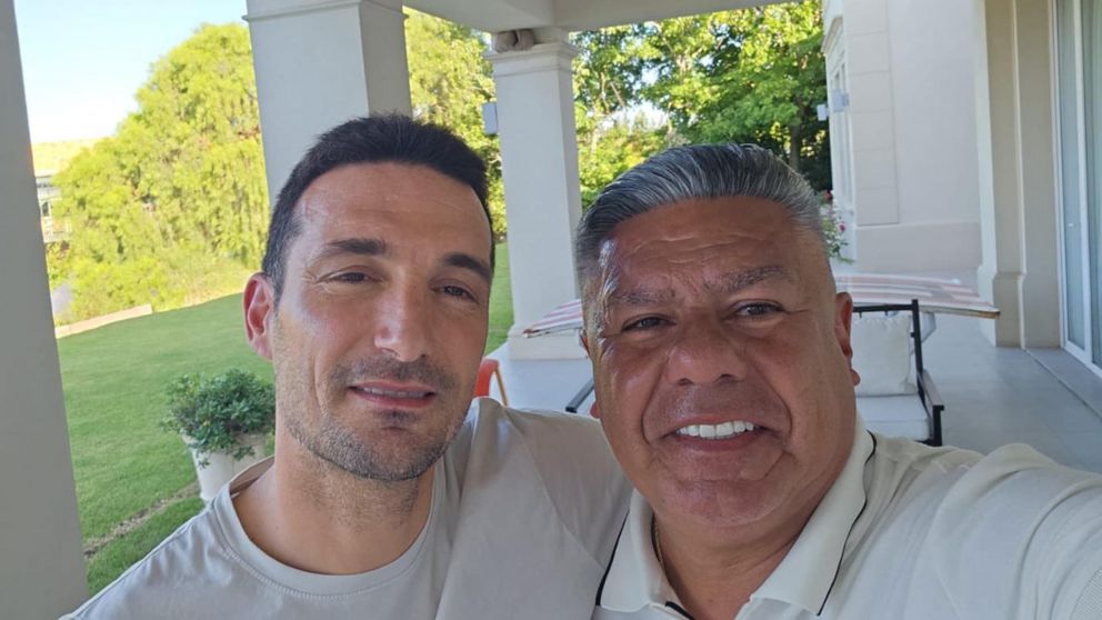 Scaloni le confirm� a Tapia que ser� el t�cnico de la Selecci�n en la Copa Am�rica