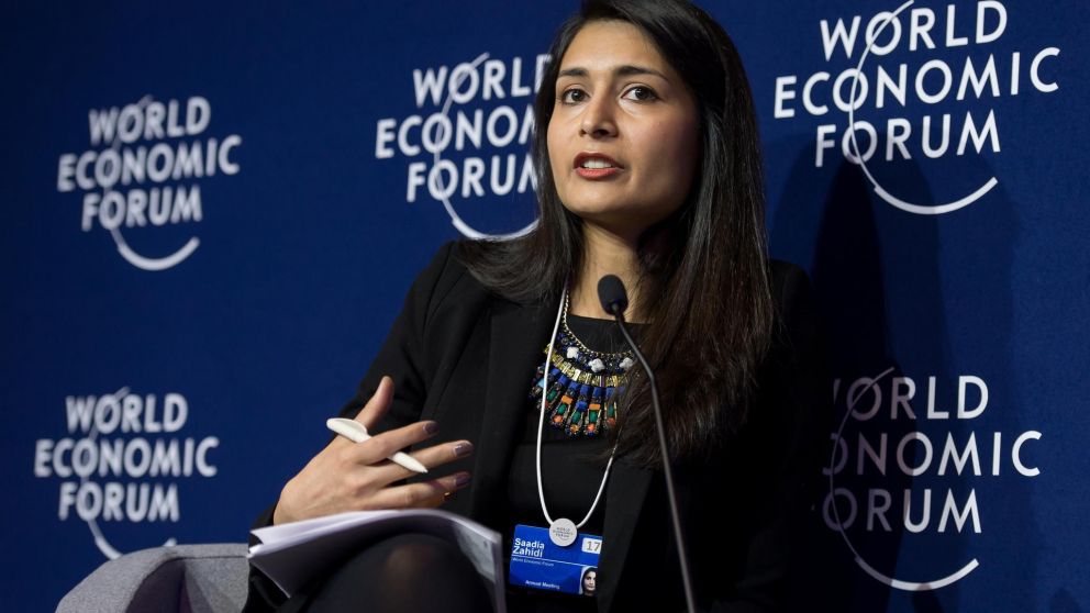 Saadia Zahidi, directora general del WEF, presentó el estudio en Londres