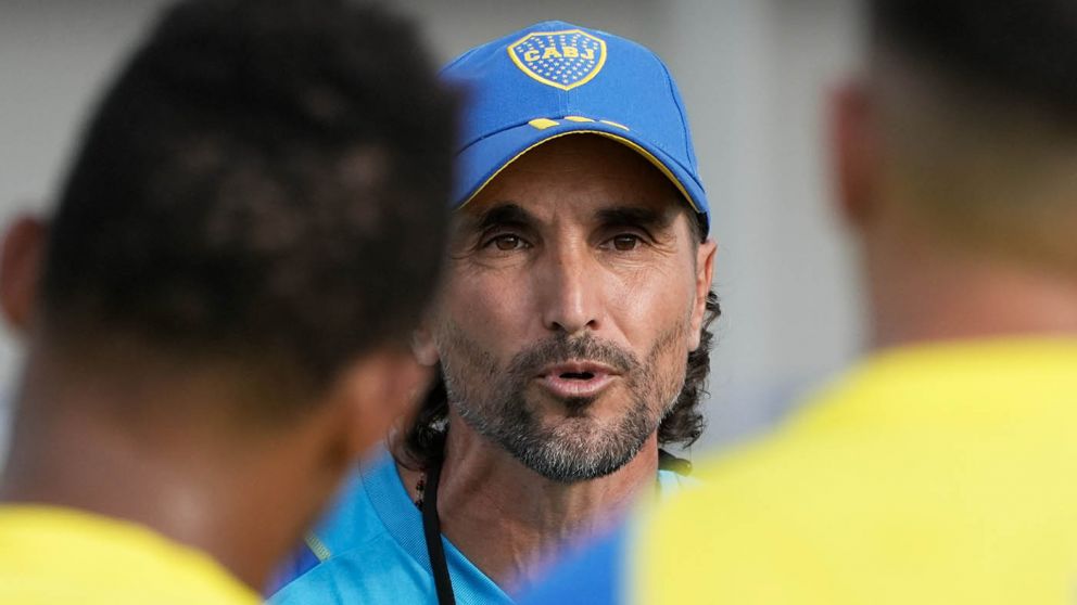 Boca se entrenó a puertas abiertas en el ciclo Martínez