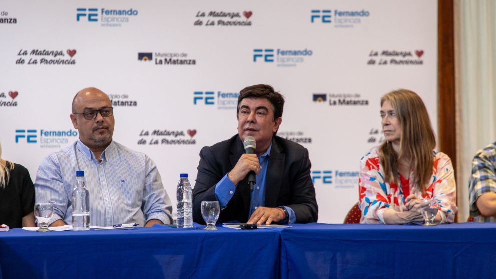 Fernando Espinoza convocó a la Mesa del Encuentro de La Matanza, con todas las fuerzas vivas del distrito