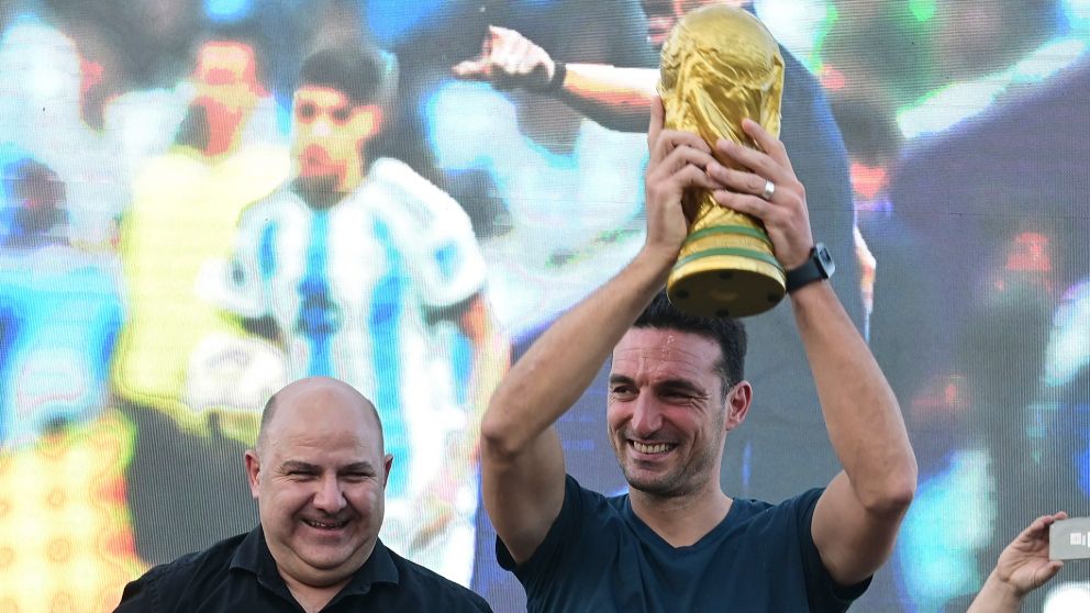 Scaloni tiene una calle con su nombre en Pujato, su pueblo natal