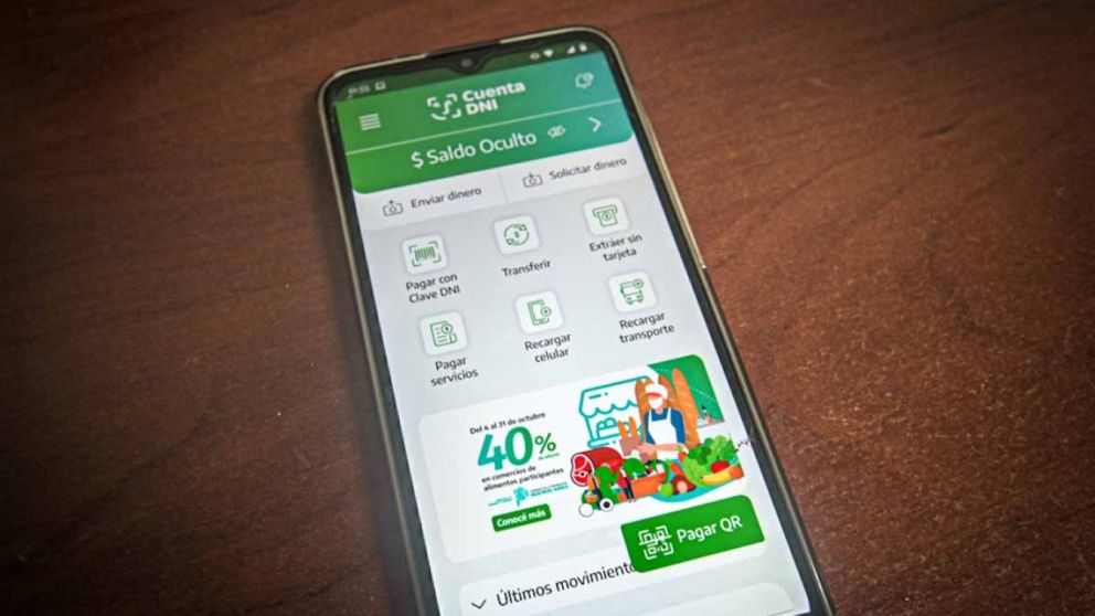 Cuenta DNI: ahorro en celulares