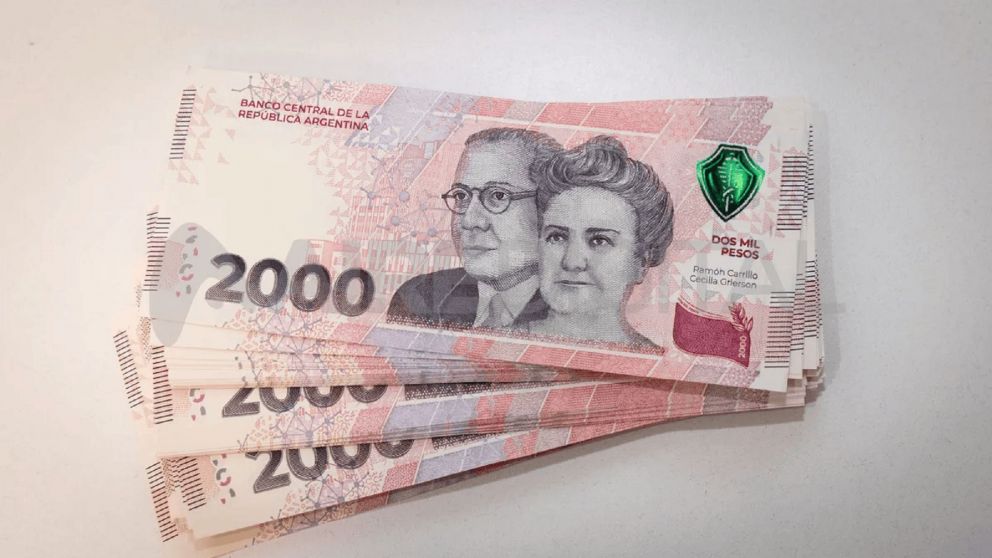 Los últimos en emitirse fueron los de $2.000, en 2023
