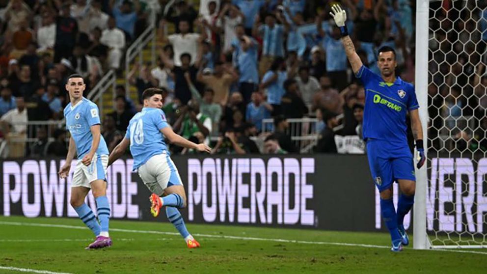 Los r�cords que rompio Juli�n Alvarez en la final, donde emul� a Lionel Messi