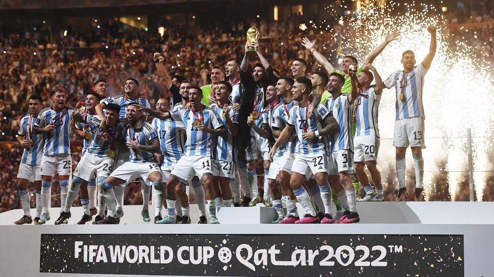 Celebra la Scaloneta: Argentina finalizó el año en el primer lugar del ranking FIFA