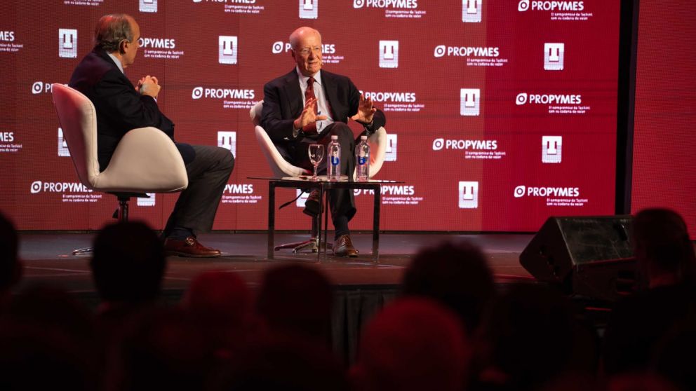 Francos prometió a las pymes menor intervención estatal