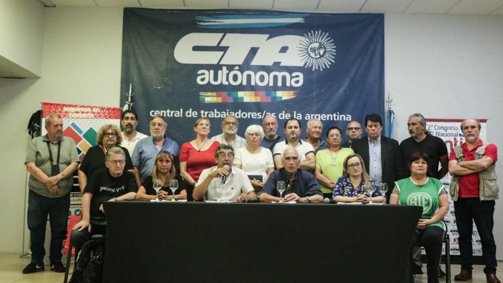 La CTA Aut�noma fustig� a Milei y Caputo por el ajuste anunciado