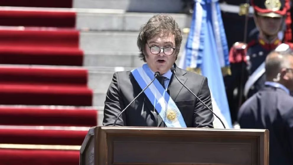 Milei dio su primer discurso como Presidente