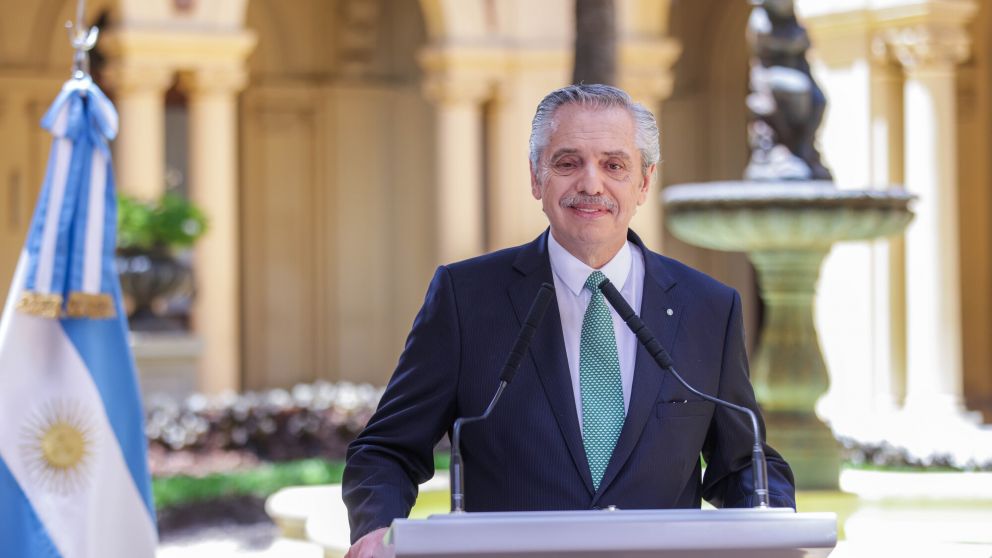 Alberto Fernández dio su último discurso como presidente